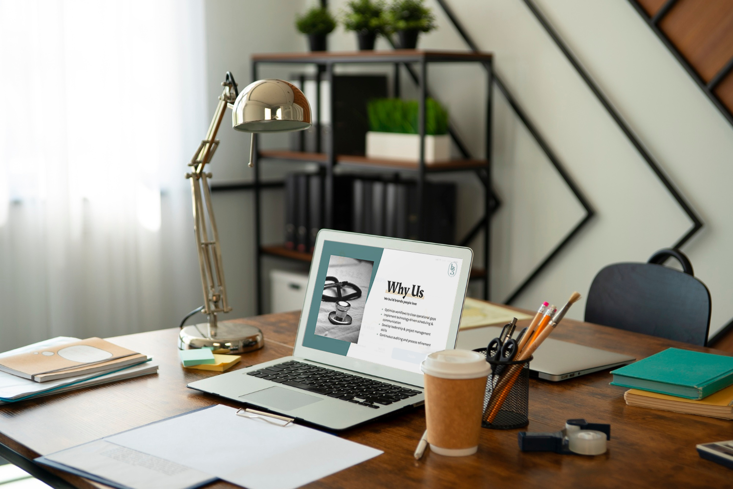 Clipboard with medical document